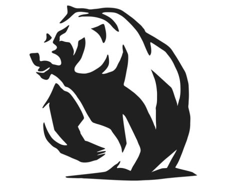 Отпечаток лапы медведя