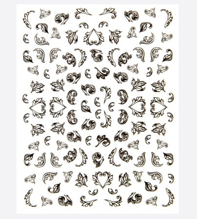 Узорные наклейки