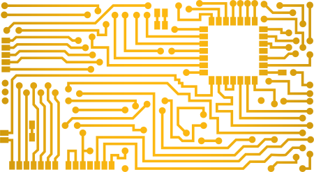 Электрические дорожки на плате