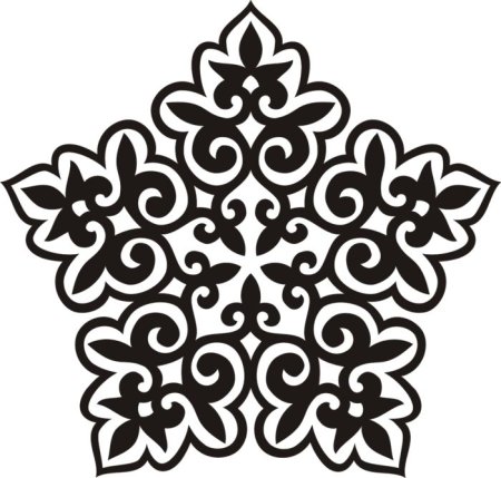 Орнамент казахский национальный