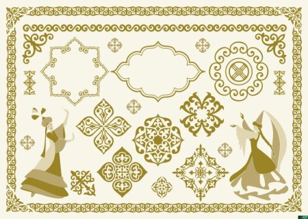 Орнаменты кыргызские