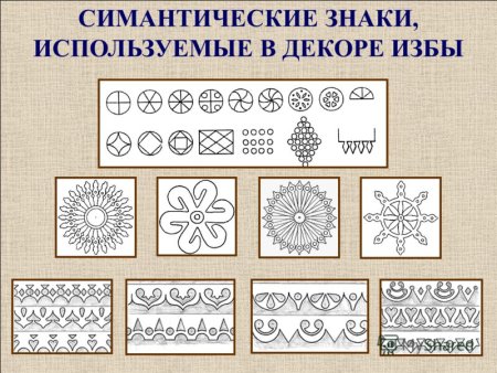 Солярные символы на наличниках