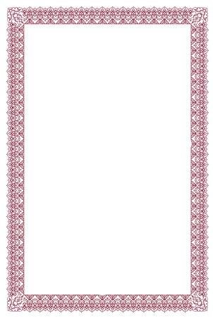 Рамка узор