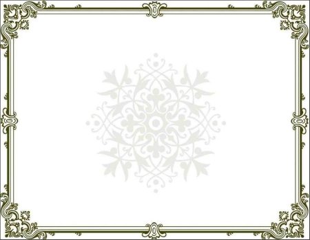Рамка для сертификата