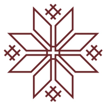 Солярный знак восьмиконечная звезда Удмуртии
