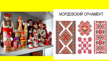 Мордовский национальный узор