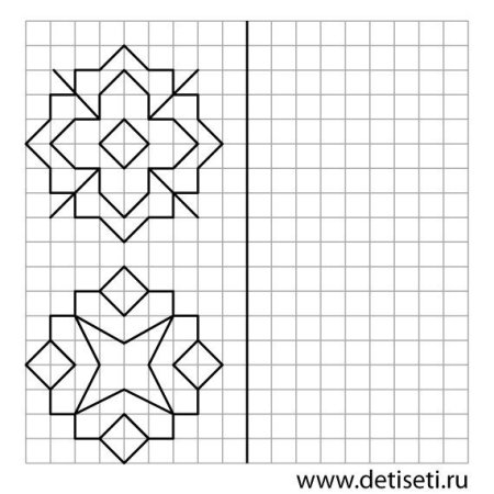 Узоры по клеточкам