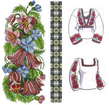Вышивка для вышиванок