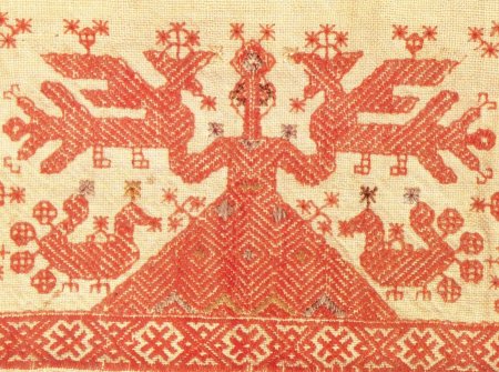 Гангур орнамент народной вышивки Славянского населения Кубани