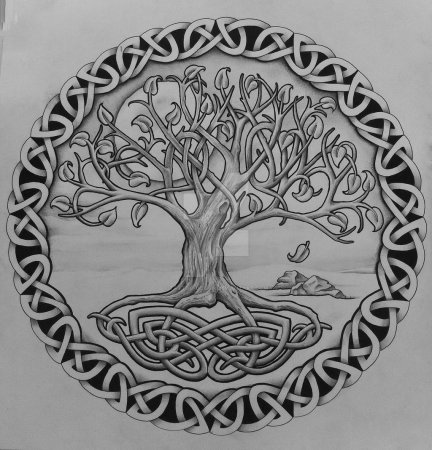 Кельтские узоры для резьбы по дереву (45 фото)