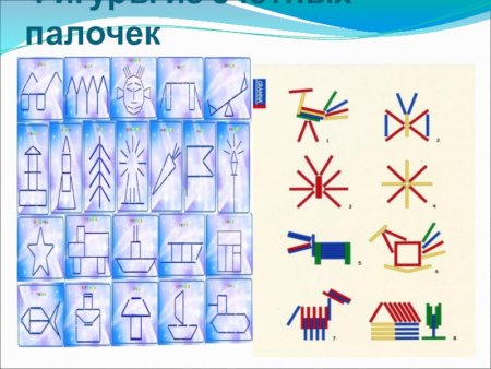 Фигуры из местных палочек
