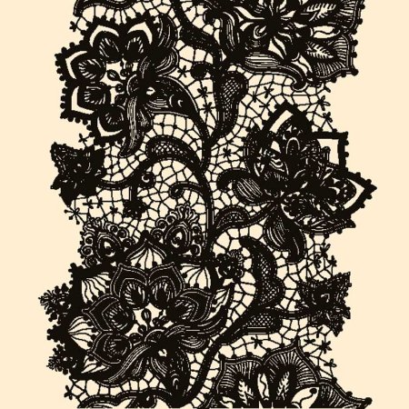 Нарисованное кружево