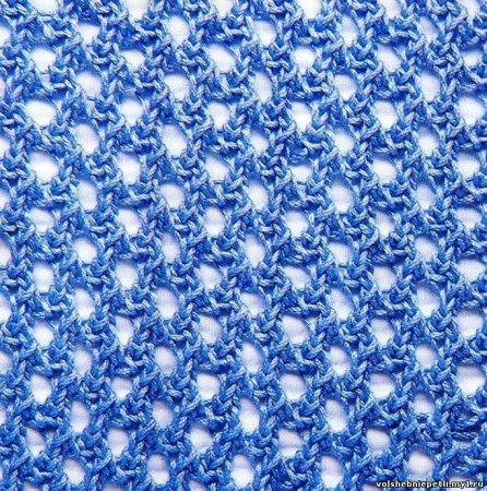 Сетка спицами