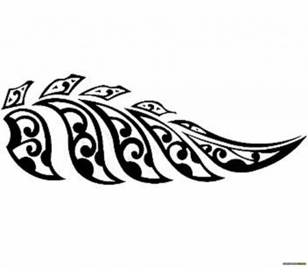Гавайские узоры тату