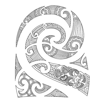 Koru спираль Маори