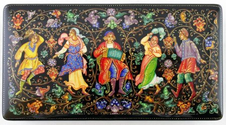Палехская роспись люди