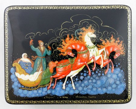 Палех орнамент