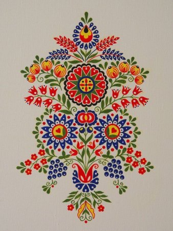 Венгерский национальный орнамент
