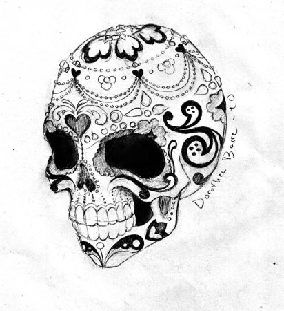 Dotwork тату эскизы