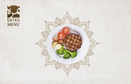 Фон для меню кафе
