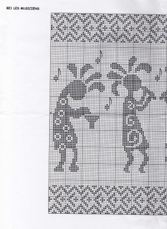 Кокопелли жаккард