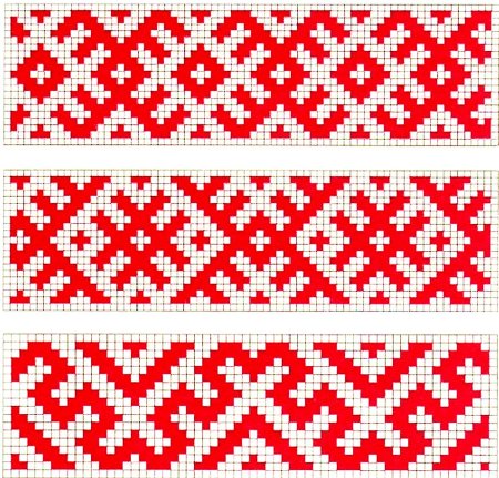 Славянские обережные узоры