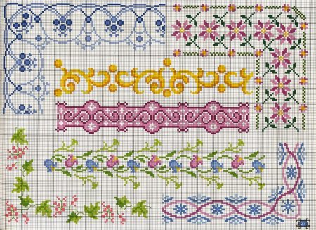 Punto Croce вышивка