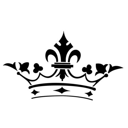 Орнамент с короной