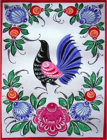 Городецкая роспись