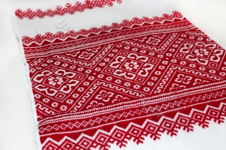 Чувашский орнамент на полотенце