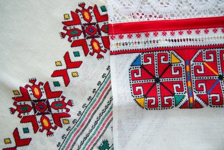 Чувашская вышивка Кеске