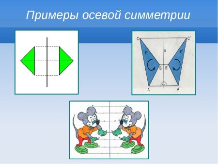 Симметрия на координатной плоскости