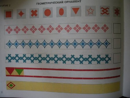 Мордовский орнамент на посуде
