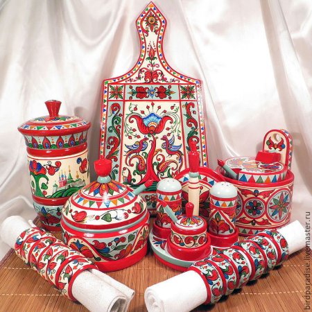 Борецкая роспись в круге