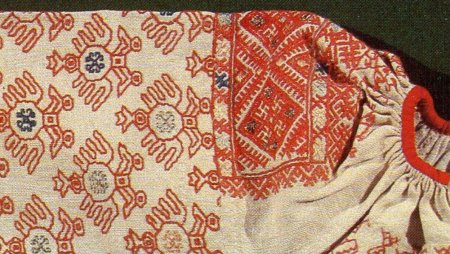 Старинные русские ткани