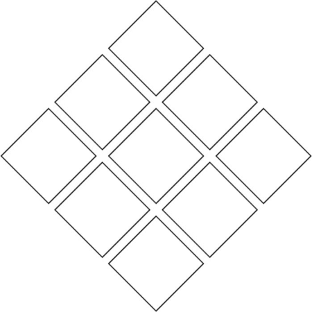 Трафареты ромбики для вырезания