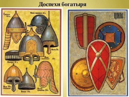 Оружие богатырей древней Руси