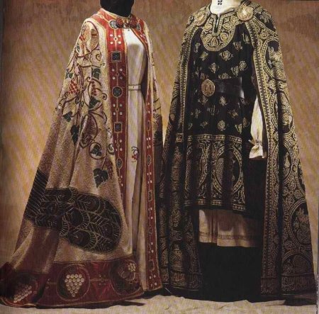 Эскиз русского народного платья