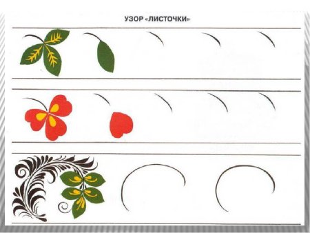 Растительный орнамент в полосе