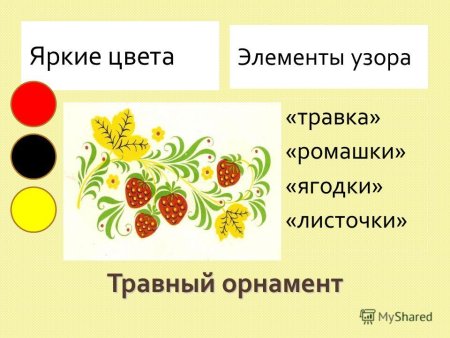 Башкирский растительный орнамент