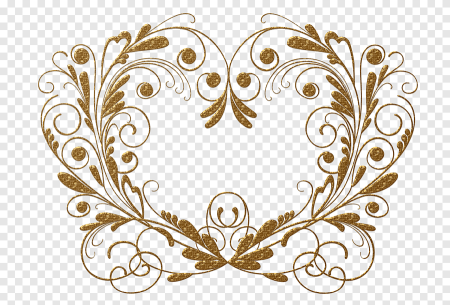 Свадебные узоры на прозрачном фоне