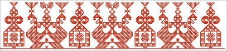 Вепсы Карелия орнамент