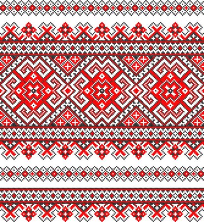 Вышиванка украинская вектор