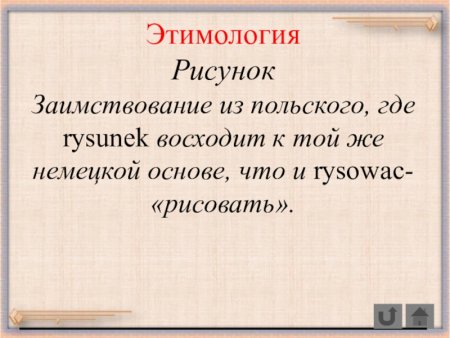 Этимология картинки
