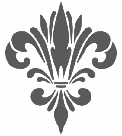 Геральдическая Лилия вектор