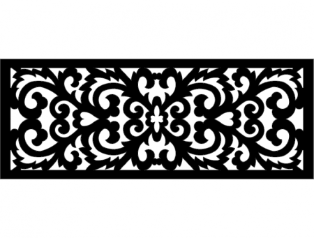 Узор в прямоугольнике