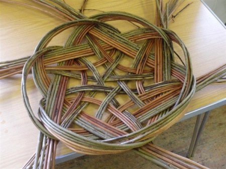 Схема плетения веревочкой из газетных трубочек
