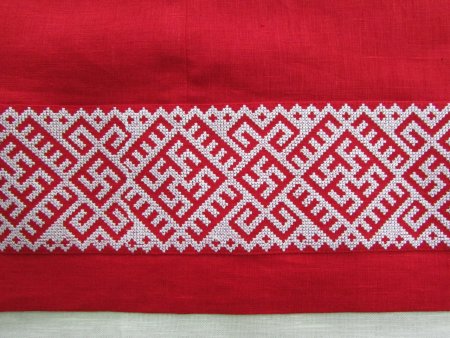 Обережная вышивка Одолень трава