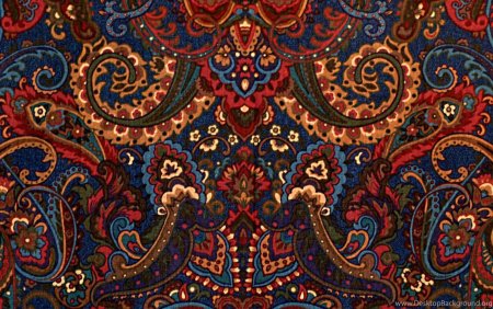 Восточные узоры на ткани