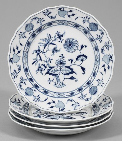 Meissen тарелки луковый узор